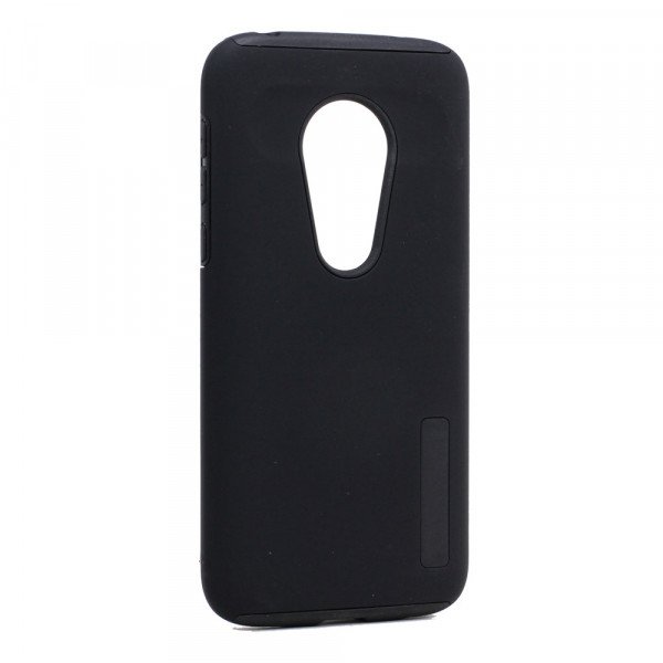 Wholesale Motorola Moto G7 Play Ultra Matte Armor Hybrid Case (Black)